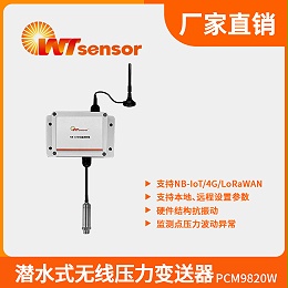 PCM9820W 潜水式无线压力变送器