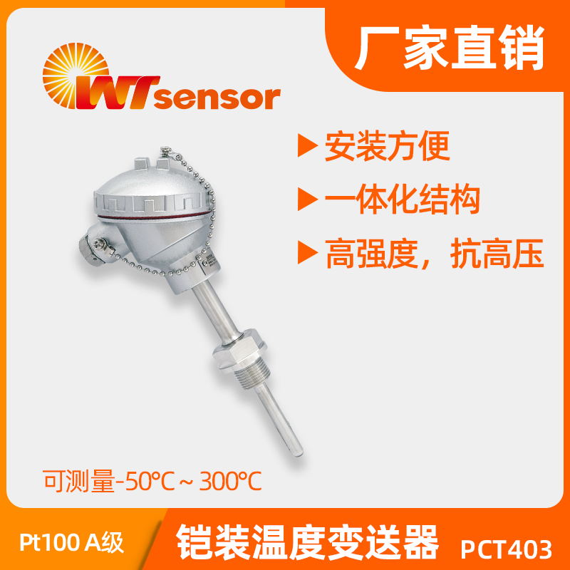 铠装防爆温度变送器PCT403