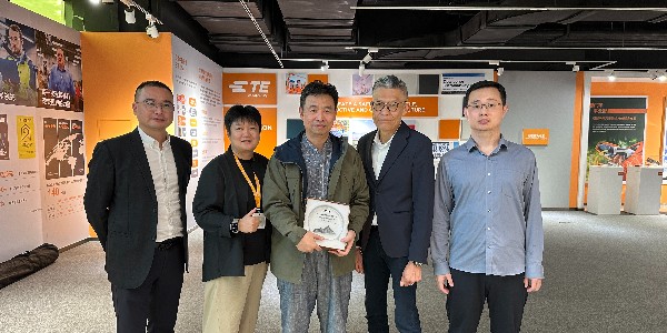 南京沃天科技总经理拜访TE中国区总部
