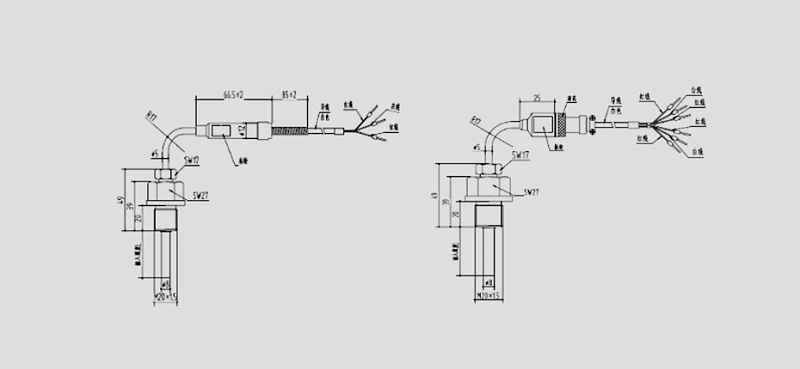 PCT130L双铂电阻温度传感器