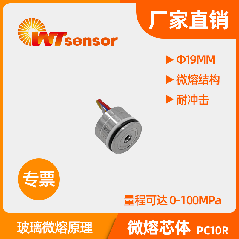 PC10R（Φ19mm）硅压阻式压力芯体
