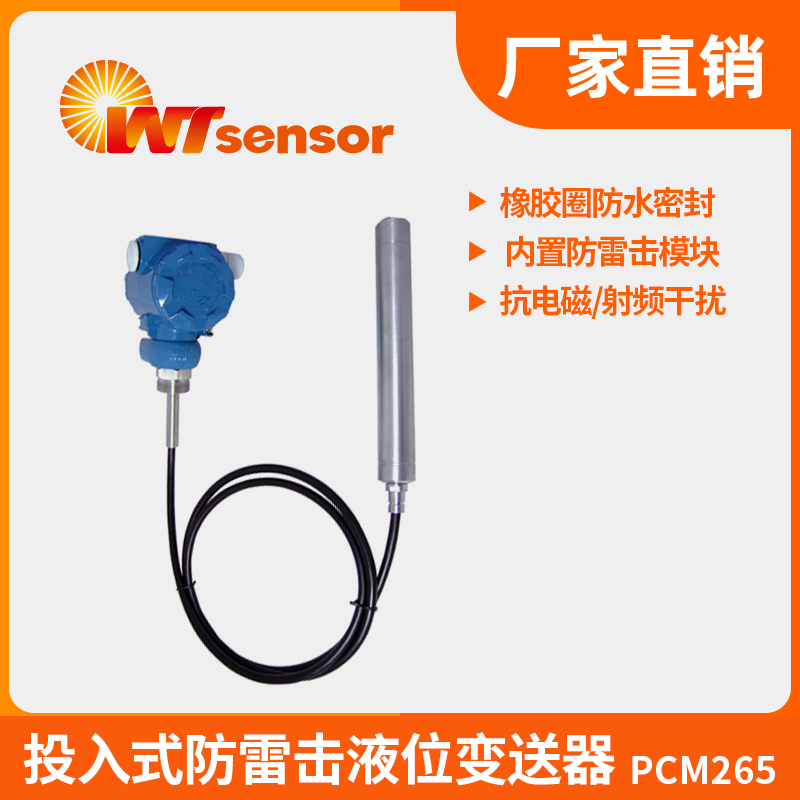 PCM265投入式防雷击液位变送器